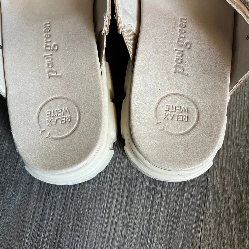 Paul Green Marina Slide Sandal Size 7.5/10 - Picture 5 of 9